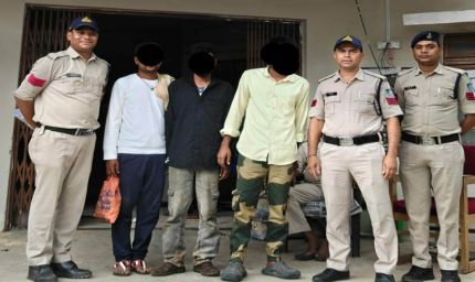 राजेंद्रग्राम पुलिस की कॉम्बिंग गश्त में बड़ी कार्रवाई, 3 स्थायी वारंटी गिरफ्तार कर कोर्ट में किया पेश