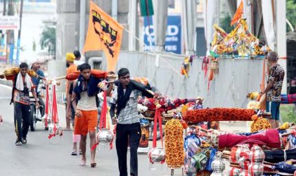 कांवड़ यात्रा सुरक्षा में एआई कैमरे, फेस रिकग्निशन और सोशल मीडिया निगरानी तेज