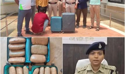 कटनी में पुलिस की बड़ी कार्रवाई, 20 किलो गांजे के साथ तस्कर गिरफ्तार