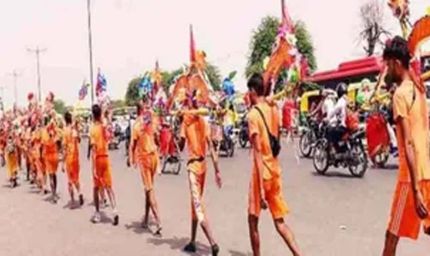 सावन में गूंजा बम-बम भोले, कांवड़ यात्रा से बाजारों में बढ़ी रौनक