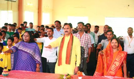 मनेंद्रगढ़ में नशामुक्ति अभियान की शुरुआत, मंत्री जायसवाल ने ली शपथ