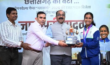 ज्ञानेश्वरी की सफलता से राज्य के युवा लेंगे प्रेरणा, खेलों के लिए तैयार होगा अच्छा वातावरण –  अरुण साव