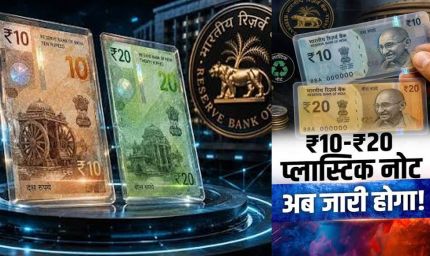 RBI ने बताया कब आएंगे ₹10 और ₹20 के प्लास्टिक नोट, जानिए क्या है पूरा प्लान