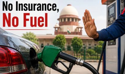 बिना इंश्योरेंस गाड़ियों को नहीं मिलेगा पेट्रोल, सुप्रीम कोर्ट ने सख्ती के दिए संकेत