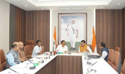 मुख्यमंत्री डॉ. यादव ने केंद्रीय मंत्री पाटिल से की सौजन्य भेंट