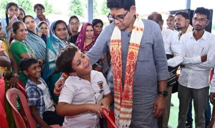 जीवन में संघर्ष से मिली सफलता ही इतिहास रचती है - राजस्व मंत्री  टंक राम वर्मा