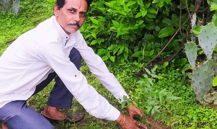 शहडोल संभागीय अध्यक्ष प्रकाश सोनी ने लगाए नीम के पौधे