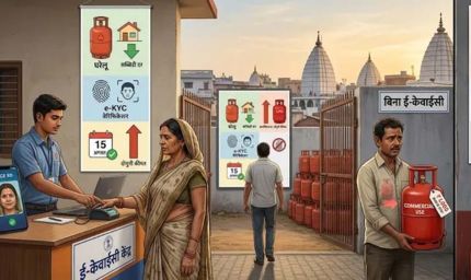 ई-केवाईसी नहीं कराई तो देवघर में एलपीजी उपभोक्ताओं पर बढ़ेगी परेशानी
