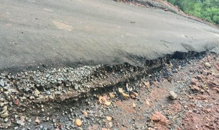 301.16 लाख की प्रधानमंत्री जन मन सड़क 4 महीने में ही ध्वस्त