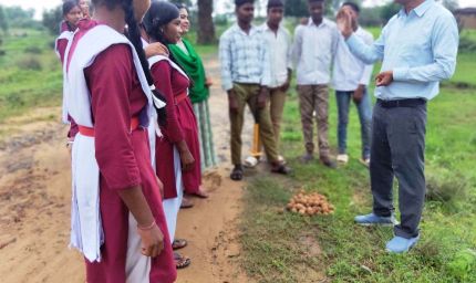 सीड बॉल से हरियाली की ओर बढ़े पिपरिया के विद्यार्थी