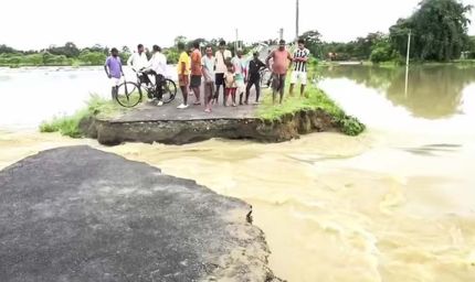 असम में बाढ़ का कहर, मृतकों की संख्या 99 पहुंची, 1.47 लाख लोग प्रभावित