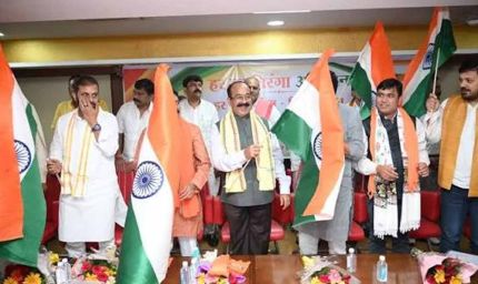 CM साय होंगे तिरंगा यात्रा में शामिल, इंडोर स्टेडियम से BJP शुरू करेगी अभियान