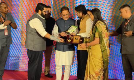 आईटीवी नेटवर्क यूथ कॉन्क्लेव: कृषि में नवाचार के लिए डॉ. विकास लुनावत सम्मानित