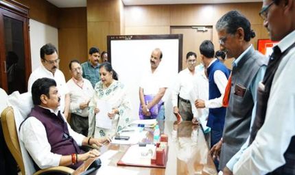 खाद्य मंत्री राजपूत ने मंत्रालय में सुनीं आमजन की समस्याएं