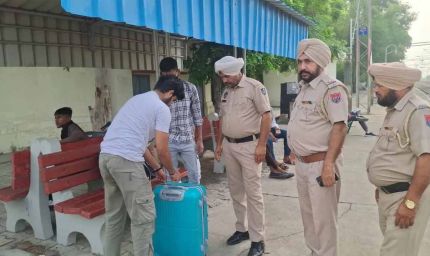 5 अगस्त से पहले शंभू रेलवे स्टेशन पर सर्च ऑपरेशन, GRP ने चप्पा-चप्पा खंगाला