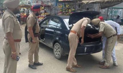 Punjab के बॉर्डर इलाकों में पुलिस का सख्त पहरा, चप्पे-चप्पे पर हो रही चेकिंग