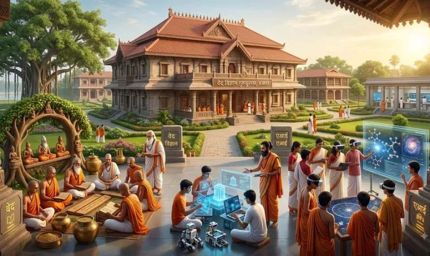 बक्सर में शुरू होगा पहला गुरुकुलम, वेद-विज्ञान के साथ एआई की पढ़ाई भी होगी