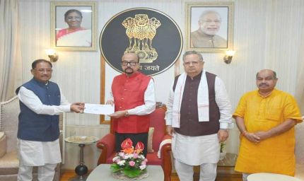 CM साय ने राज्यपाल रमेन डेका से की मुलाकात, असम बाढ़ पीड़ितों के लिए दिए ₹5 करोड़