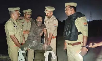 कानपुर में मुमताज हत्याकांड का मुख्य आरोपी रानू पुलिस मुठभेड़ में पैर में गोली लगने से गिरफ्तार