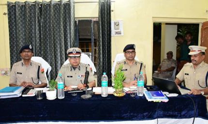 बूंदी दौरे पर राजस्थान DGP राजीव कुमार शर्मा, पुलिसिंग और कानून-व्यवस्था की समीक्षा