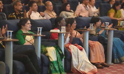 राष्ट्रपति भवन में गूंजी धमतरी के मांदर की थाप