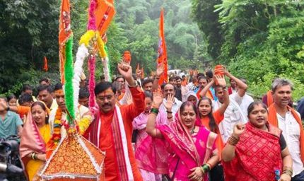 कांवड़ यात्रा हमारी आस्था और सनातन संस्कृति का अभिन्न अंग : राज्य मंत्री  लोधी