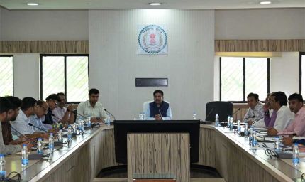 नगरीय प्रशासन विभाग के नए प्रमुख सचिव  सोनमणि बोरा ने ली मैराथन बैठक