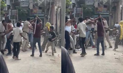 दिल्ली में पुलिसकर्मियों पर जानलेवा हमला, आंखों में मिर्च पाउडर डालकर लाठी-डंडों से की पिटाई