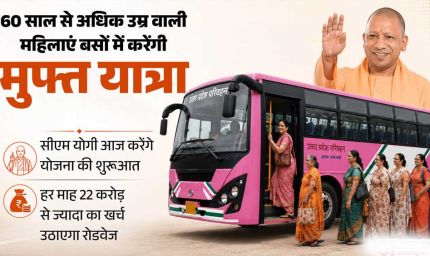 60 साल से अधिक उम्र की महिलाएं यूपी रोडवेज की बसों में करेंगी निशुल्क यात्रा, योगी कैबिनेट का बड़ा फैसला