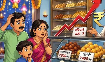 राखी से पहले पंजाब में मिठाई-बेकरी आइटम महंगे, चीनी और ड्राईफ्रूट के भी बढ़े दाम