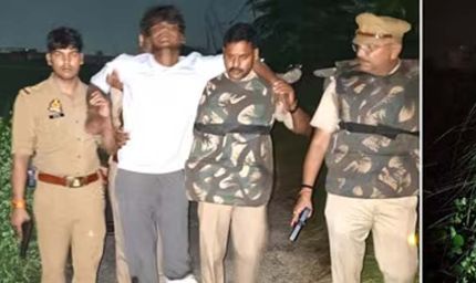 देवरिया में पुलिस-बदमाश मुठभेड़, पैर में लगी गोली; 12 मुकदमों वाला आरोपी गिरफ्तार