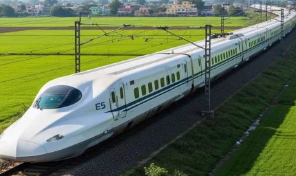 India's First Bullet Train: जमीन से 12 मीटर ऊपर बना ये स्टेशन, 320 किमी की रफ्तार से दौड़ेगी ट्रेन; जानें वजह