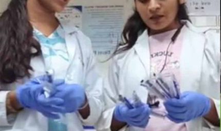 CG के जिला अस्पताल में ब्लड सैंपल के साथ ‘रीलबाजी’, प्रबंधन ने दिए जांच के आदेश