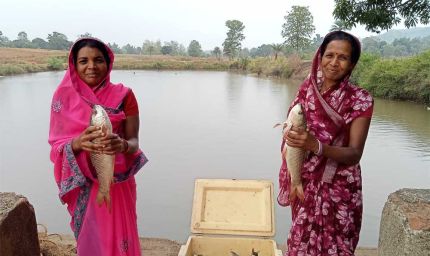 विष्णु भैया की पहल से तालाब बना महिलाओं की तरक्की का आधार