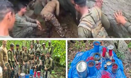 Bastar में नक्सलियों के डंप से 2 टिफिन बम समेत भारी मात्रा में विस्फोटक बरामद