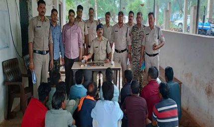 मध्यप्रदेश पुलिस की जुएं-सट्टे के अवैध कारोबार पर सख्त कार्रवाई