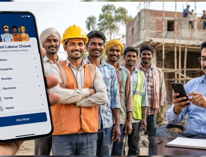 हरियाणा में बदलेगी लेबर चौक की व्यवस्था, टोकन सिस्टम से मिलेगा मजदूरों को समान काम
