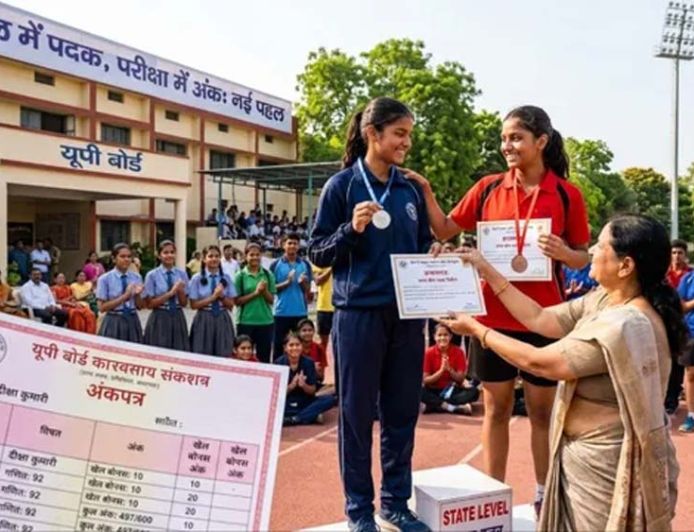 यूपी बोर्ड खिलाड़ियों को देगा 20 बोनस अंक, खेल उपलब्धियों का मिलेगा फायदा