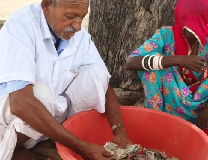 चोरों से बचाने खेत में दबाए पांच लाख, दीमक ने 75 फीसदी नोट किए बर्बाद