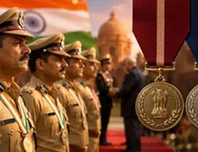 हरियाणा पुलिस के 11 अधिकारियों को स्वतंत्रता दिवस पर पुलिस पदक से सम्मान
