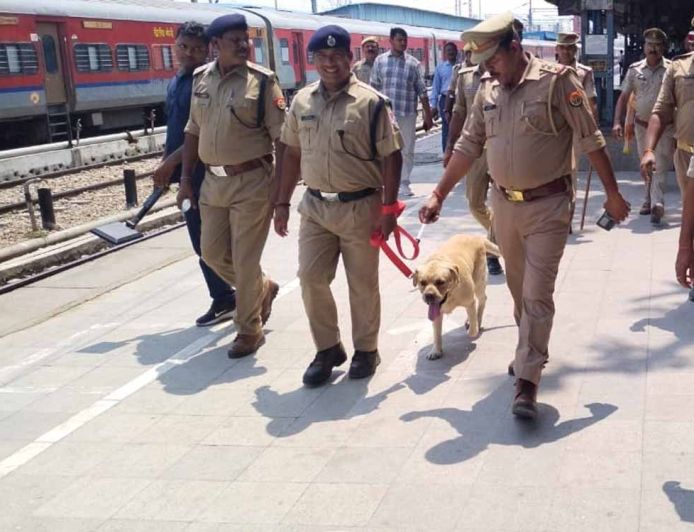 पानीपत जंक्शन पर हाई अलर्ट, डॉग स्क्वाड और सुरक्षा एजेंसियों ने चलाया सघन जांच अभियान