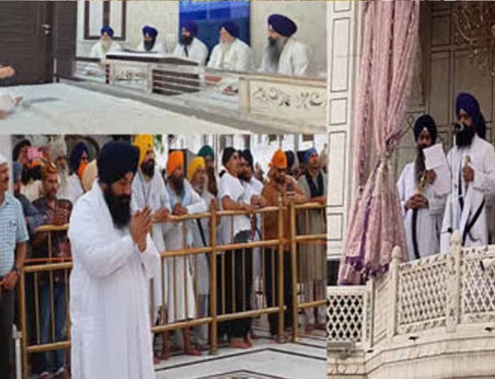 विभाजन के शहीदों की याद में श्री अकाल तख्त साहिब पर अरदास, दी गई श्रद्धांजलि