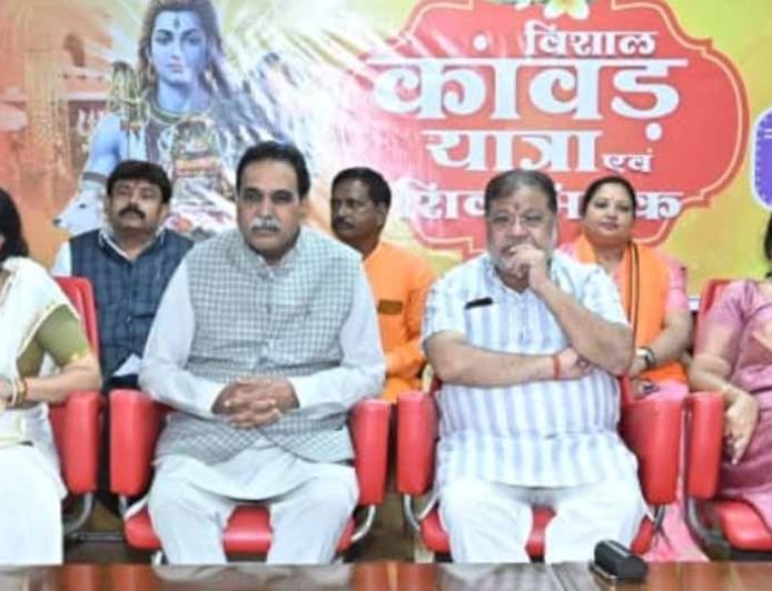 विधायक मूणत की कांवड़ यात्रा 23 अगस्त को, CM साय और डॉ. रमन सिंह होंगे शामिल
