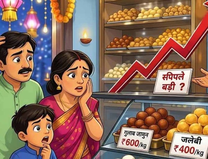 राखी से पहले पंजाब में मिठाई-बेकरी आइटम महंगे, चीनी और ड्राईफ्रूट के भी बढ़े दाम