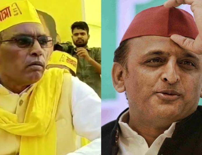 अखिलेश ने कैंसिल की सहारनपुर की रैली, राजभर ने कसा तंज, बोले- हिम्मत है तो सभा करके दिखाइए