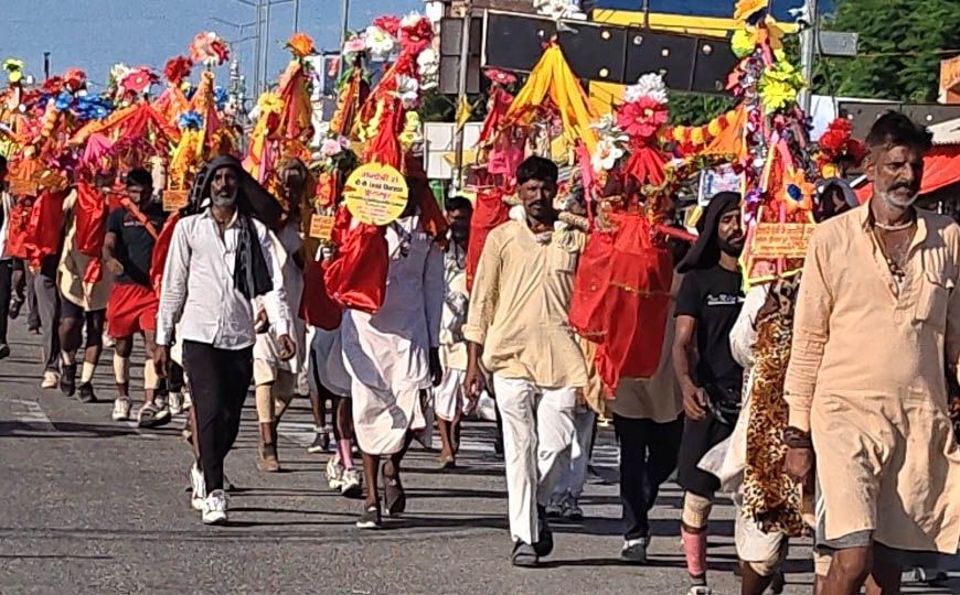 54 फीट लंबी पटना की प्रसिद्ध कांवड़ 3 अगस्त को होगी रवाना, ₹7 लाख खर्च; 500 से ज्यादा शिवभक्त होंगे शामिल