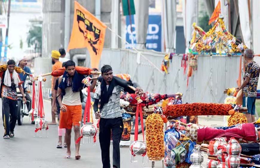 कांवड़ यात्रा सुरक्षा में एआई कैमरे, फेस रिकग्निशन और सोशल मीडिया निगरानी तेज