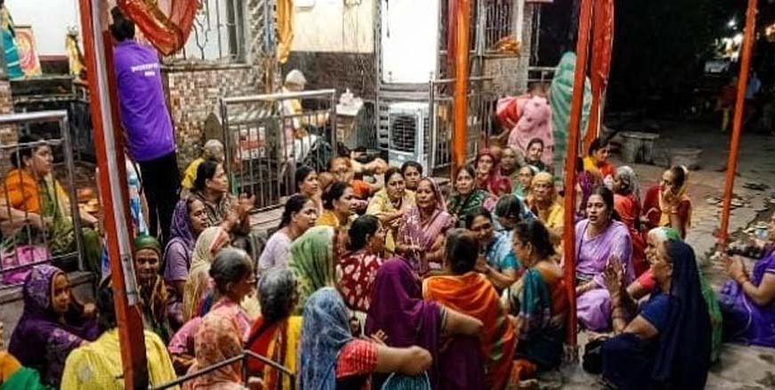 ग्वालियर में बारिश की कामना से सुंदरकांड पाठ, छात्रों की स्मृति में पौधारोपण