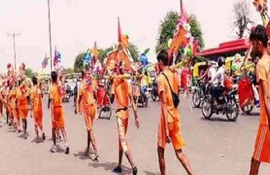 सावन में गूंजा बम-बम भोले, कांवड़ यात्रा से बाजारों में बढ़ी रौनक