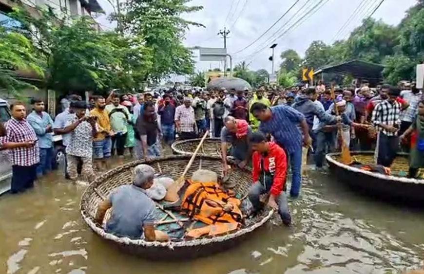 दक्षिण भारत में बारिश का कहर, केरल में 8 मौतें; कर्नाटक में भूस्खलन से परिवार खत्म